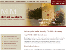 Tablet Screenshot of myersssdlawyer.com